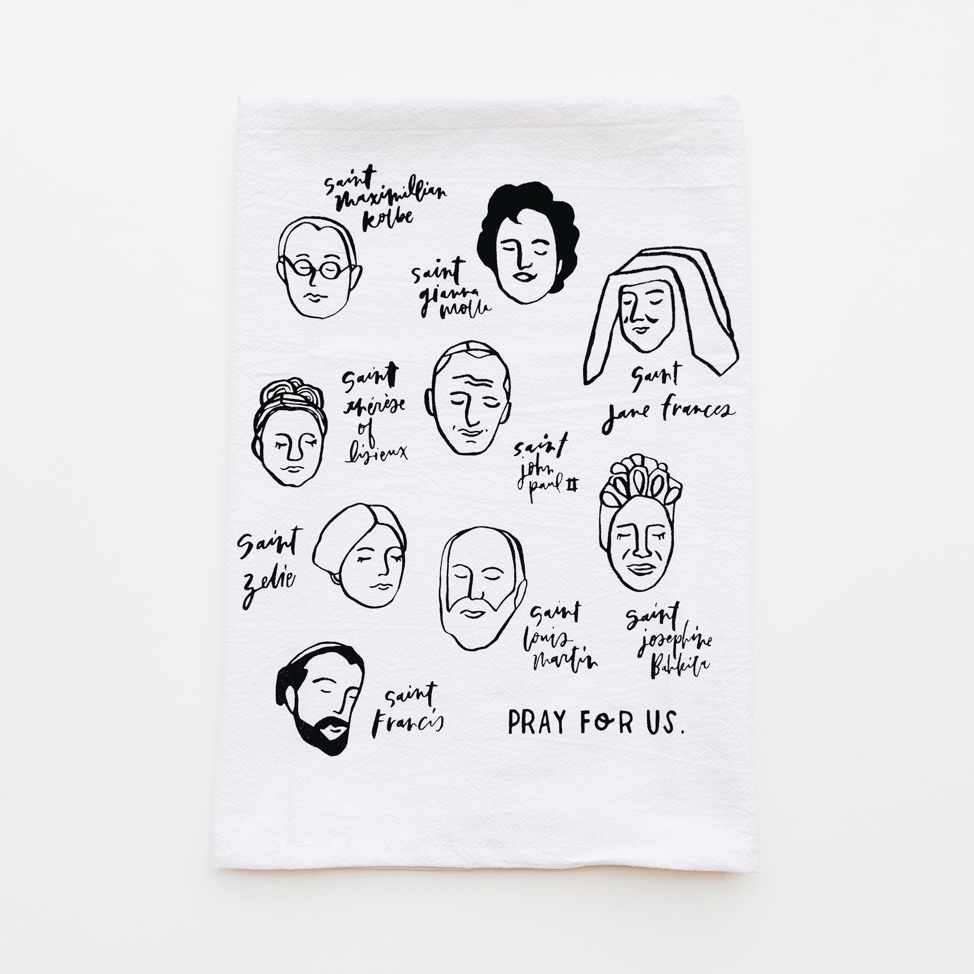 Holy Friends Tea Towel Be A Heart TT01-01