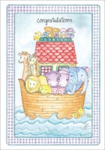 Congratulations Baby Greeting Card BA2610