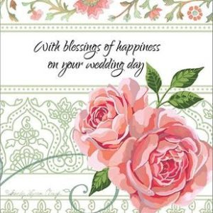 With Blessings Wedding Greeting Card W67