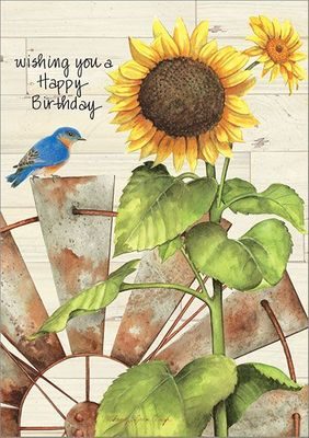 Wishing You A Happy Birthday Greeting Card B3103