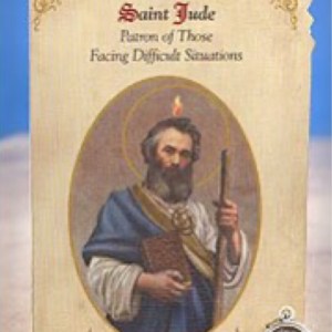 Saint Jude Medal Holy Card MC023