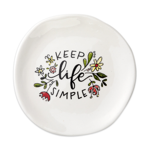 Keep Life Simple Trinket Tray