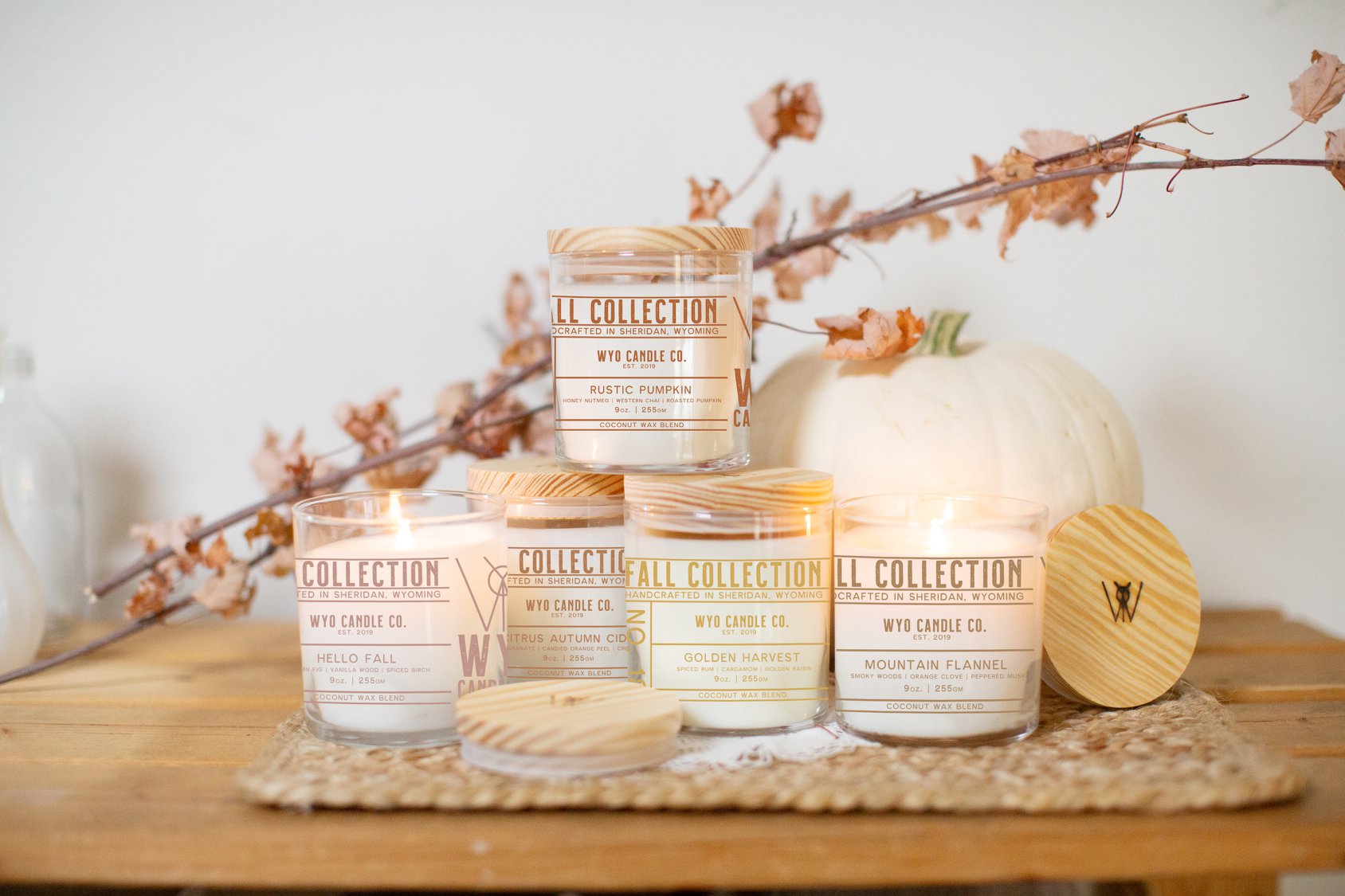 Wyo Candle Co. Rose Bud