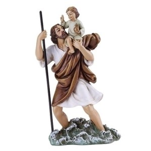 St Christopher 4” Statue 46479
