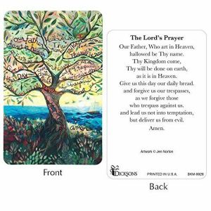 Jen Norton Holy Card The Lords Prayer BKM-9928