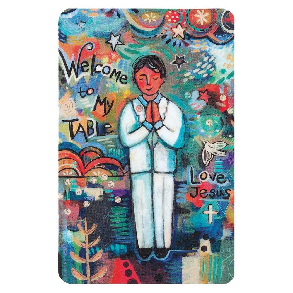 Welcome To The Table Holy Card Boy Jen Norton BKMPK-123