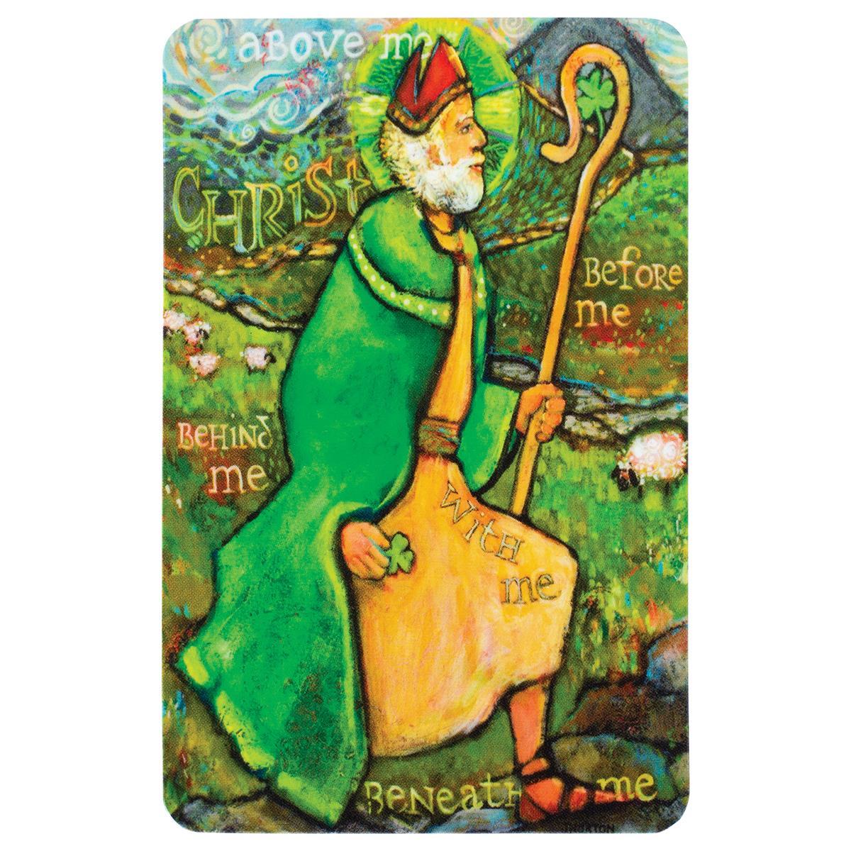 St Patrick Jen Norton Holy Card Dickson BKMPK-182