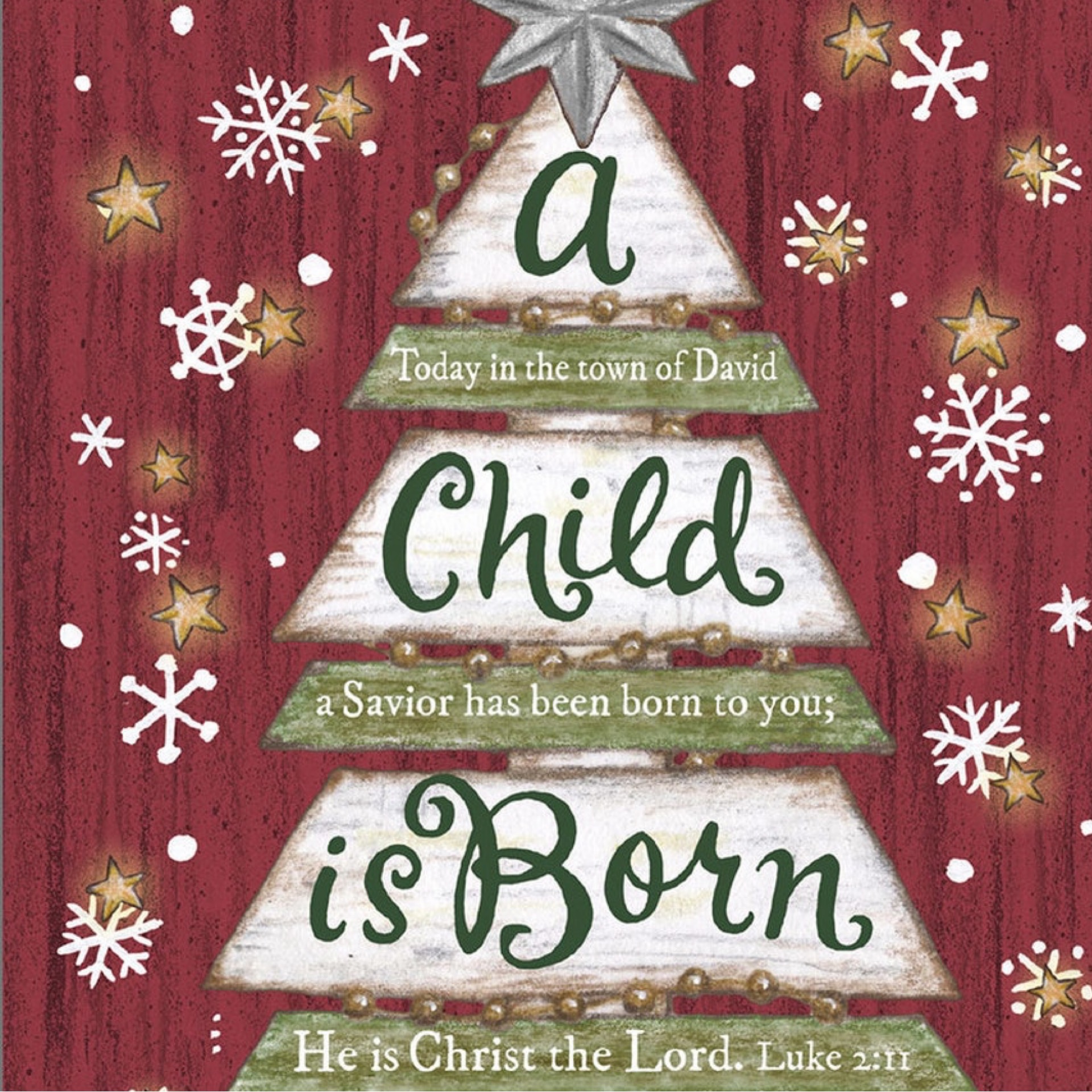 A Child Is Born Box Of 10 Cards CU720C It Takes Two