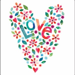 Love Heart Gift Enclosure Card CEN08 It Takes Two