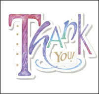 Thank You Gift Enclosure Card DEN07 It Takes Two