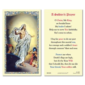 Soldiers Prayer 800-3801 Ambrosiana