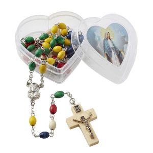 Mission Rosary In Heart Mary Case F3221