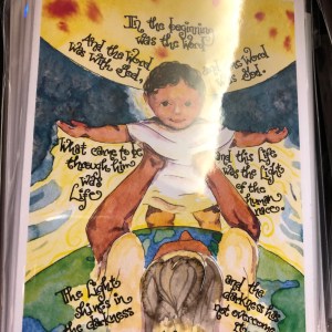 In The Beginning Dovetail  Card