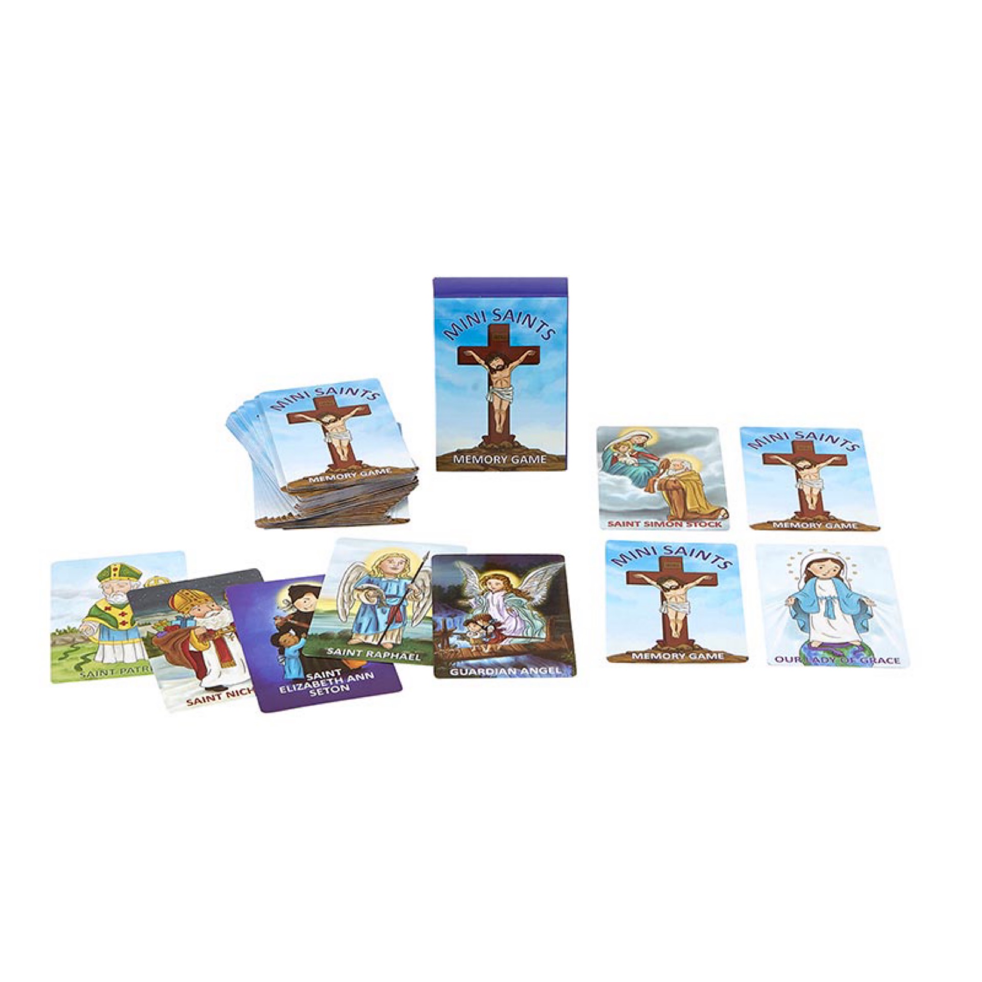 Mini Saints memory game card set G4469