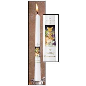 First Communion Candle TS460