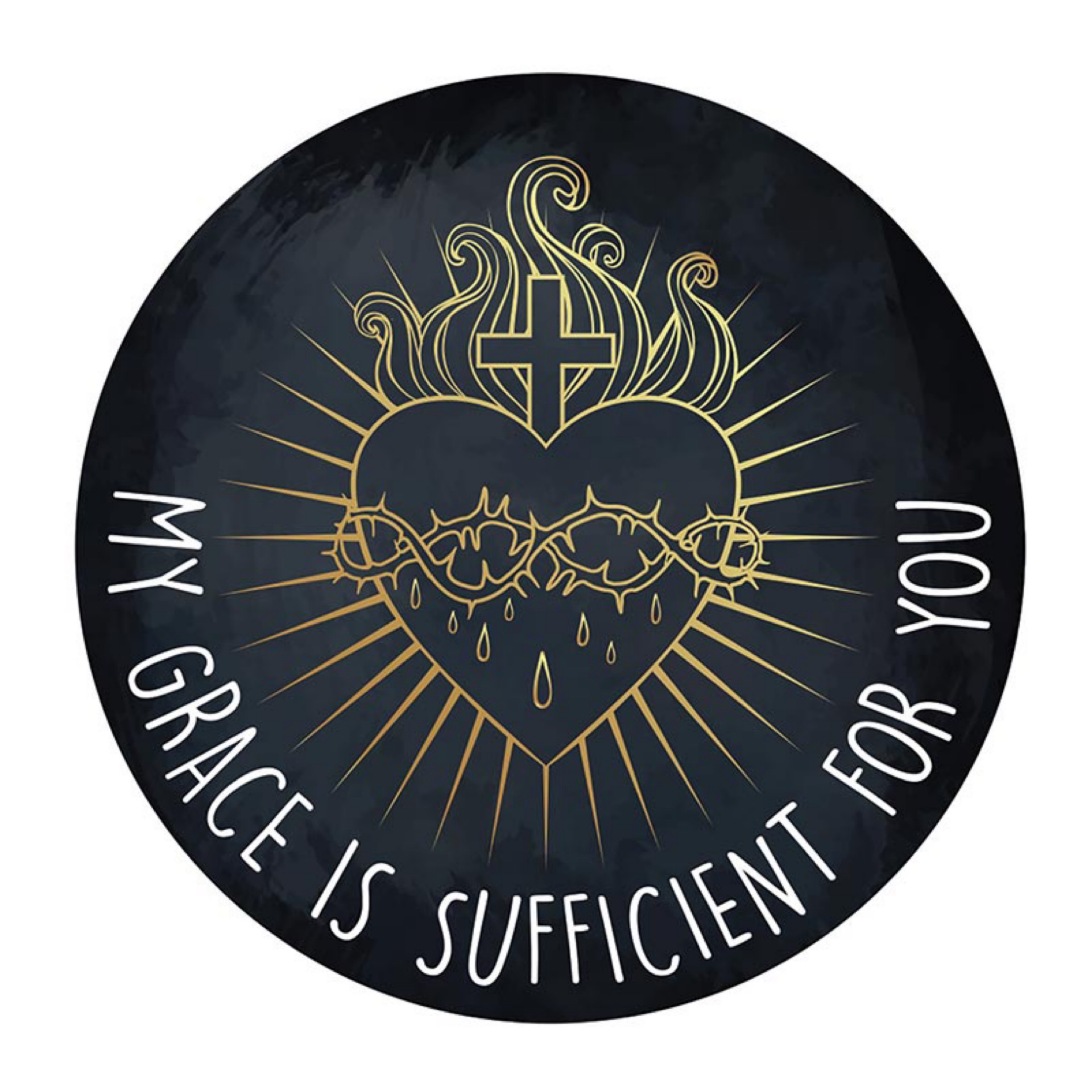 My Grace Is Sufficient Decal G4725