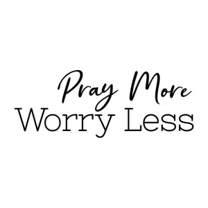 Pray More Auto Decal G4707