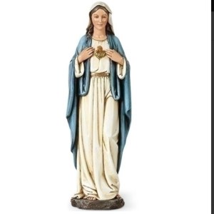 9.7” Immaculate Heart of Mary Statue Joseph’s Studio Roman 61023
