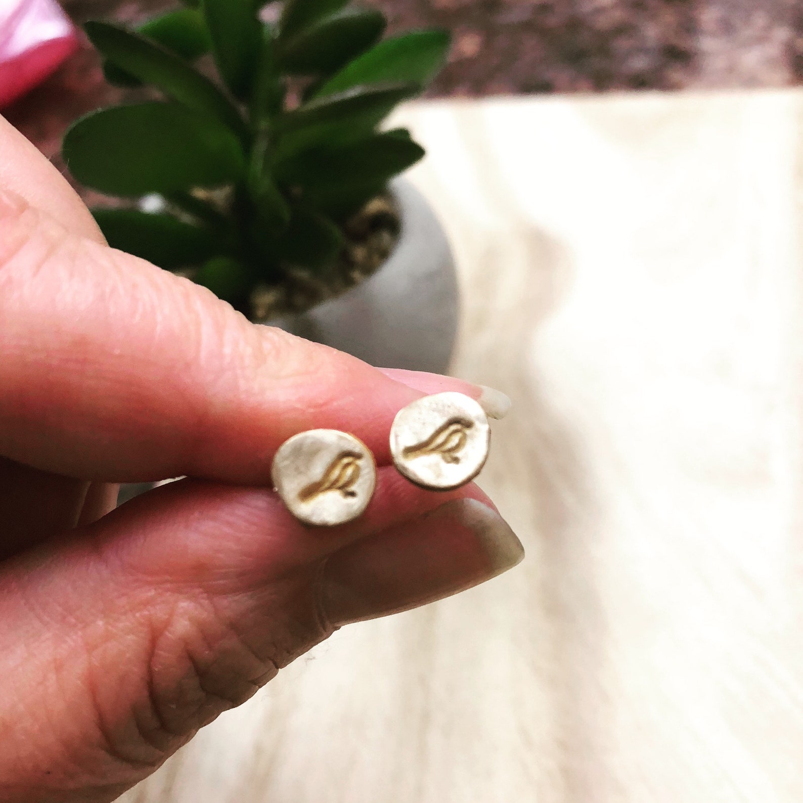 Mini Bird Earrings Adorn B244598