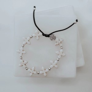 Grounded in Faith Bracelet MSMH 18071WH white with silver