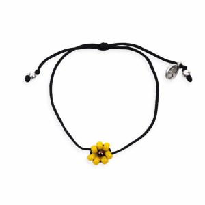 Be Kind Yellow Sunflower Bracelet MSMH 60019BK