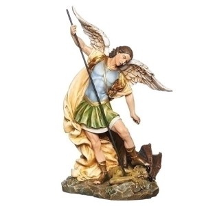 St Michael Statue 12” Joseph Studio 40726