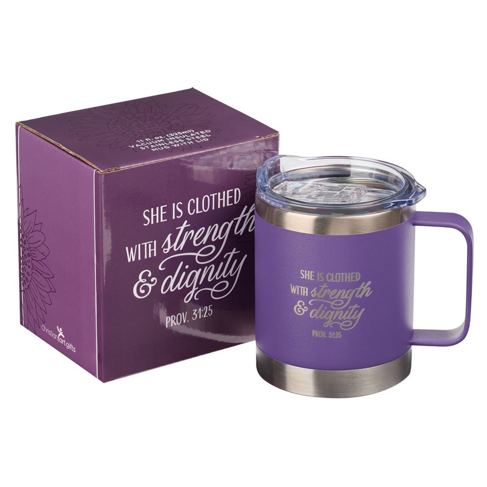 She Is Clothed Stainless Steel Mug SMUG217
