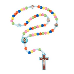 Mini Saints Cord Rosary AUT G4467