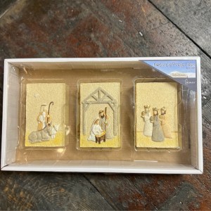 Nativity Prayer Box 3 piece set Roman 135436