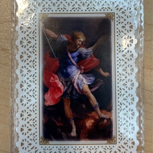 St.Michael lace bordered HC Ambrosiana N5179