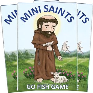 Mini Saints Go Fish Game L0320