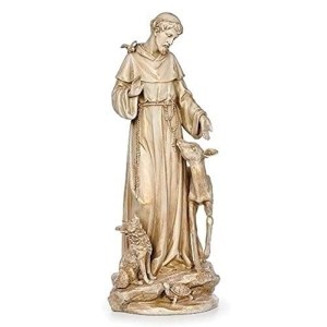 St. Francis Figure Renaissance Collection, 13.5” Roman 601019