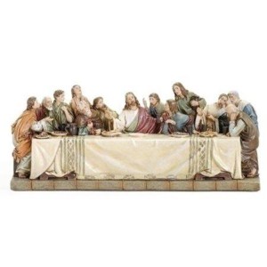 Roman 11.25 Last Supper Religious Tabletop Figurine