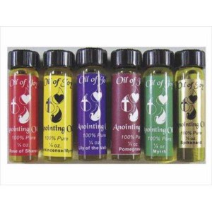 Anointing Oil Assorted 1/4 oz 6 pack Oil of Joy