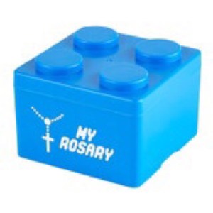 Building Block (Lego) Rosary Box P6157