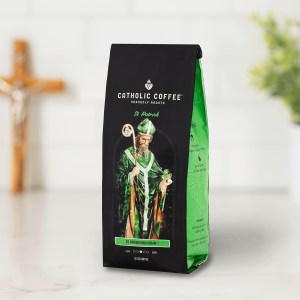 St. Patrick's Irish Cream 12 Ounces Arabica Bean Coffee WHOLE BEAN