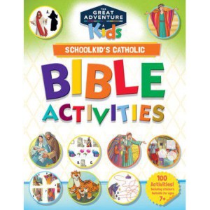 Schoolkid's Catholic Bible Activities, (Paperback)