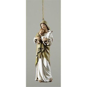 CB Catholic WC504 5 in. Ma Innocence Ornament WC504
