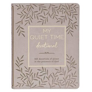 My Quiet Time Devotional - 365 Devotions for Women To Bring You Into The Peace Of The Presence of God Cappuccino, Faux Leather w/Ribbon Marker DEV091