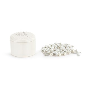 Demdaco The Lord Bless And Keep You Rosary Box & Rosary