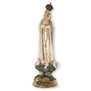 CB Catholic VG007 Barcelona 8 in. Our Lady Fatima Statue