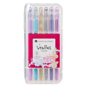 Assorted Gel 12 Pen Set CA Gifts PEN276