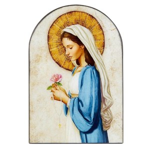 Arched Wood Plaque N0024