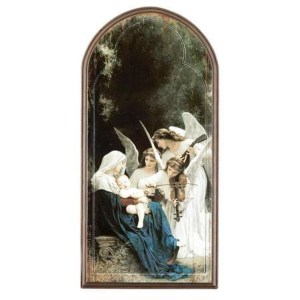Arched Wood Plaque N0023