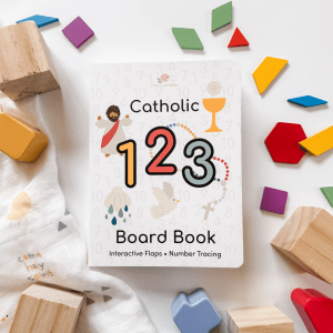 Catholic 123 Board Book TLR