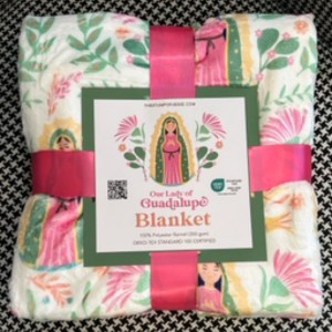 Our Lady of Guadalupe Minky Blanket BF-030-LUPE