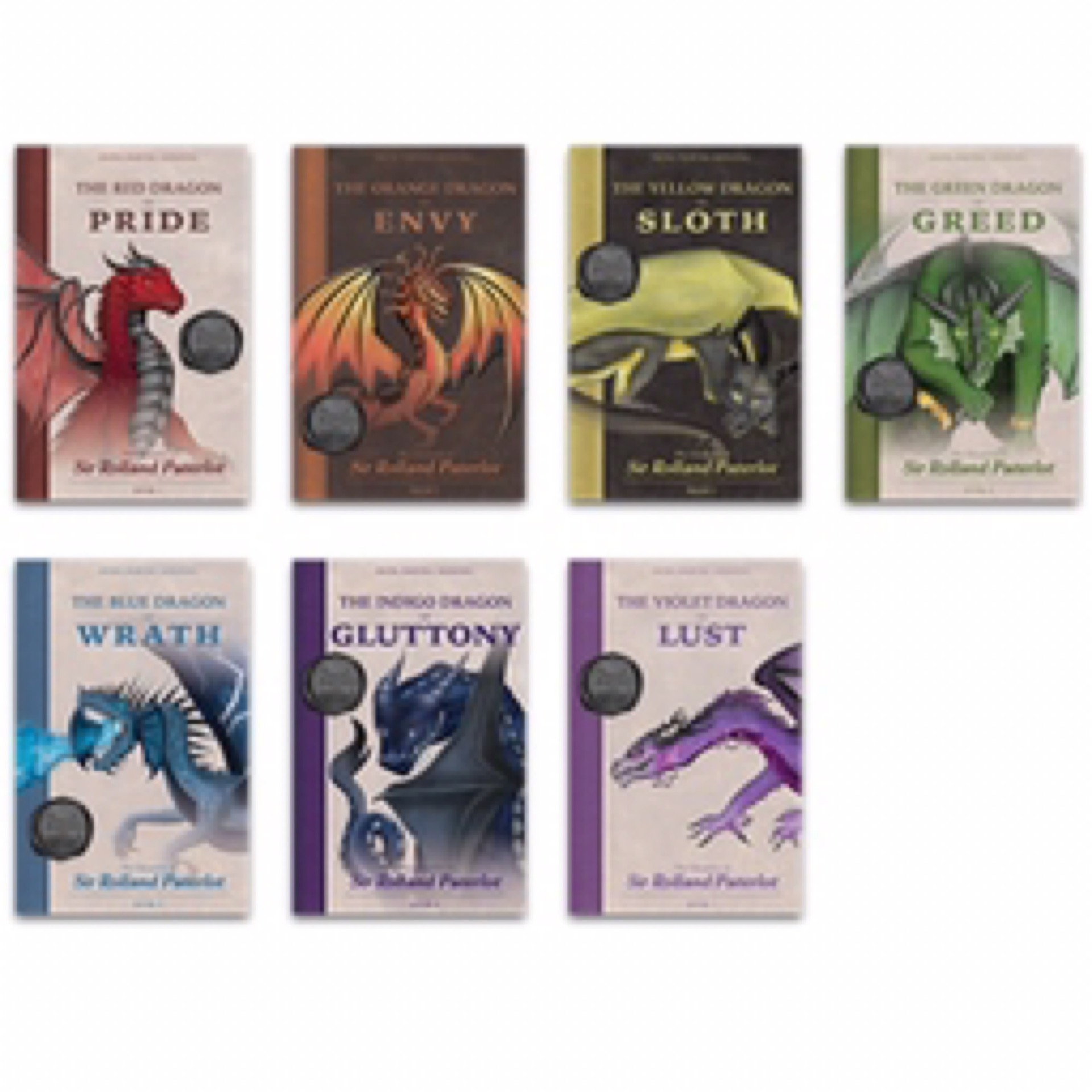 7 Deadly Dragon Book Set 0100