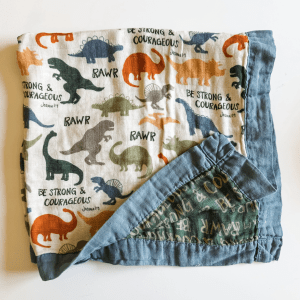 Dinosaurs Double Sided blanket by TLR-DINOSBLNKT