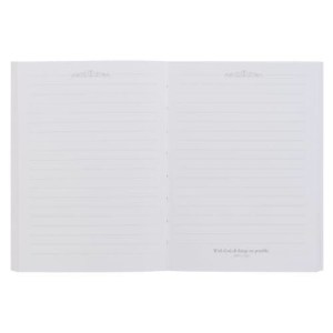 CA Gifts Scripture Notebook, with God All Things Are Possible NBB004