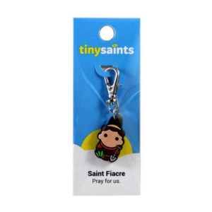 Tiny Saints Saint Fiacre Charm New – Lanyard Backpacks